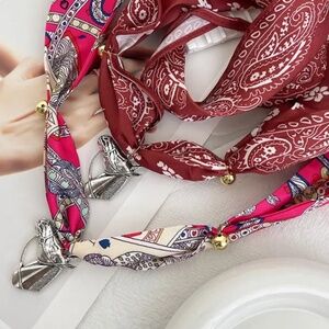 Soon scarf western boho scarf necklace